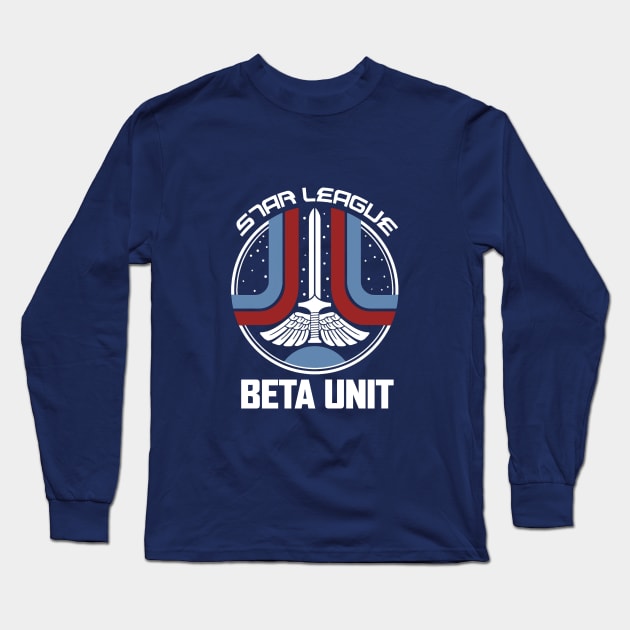 Beta Unit Long Sleeve T-Shirt by Kaybi76